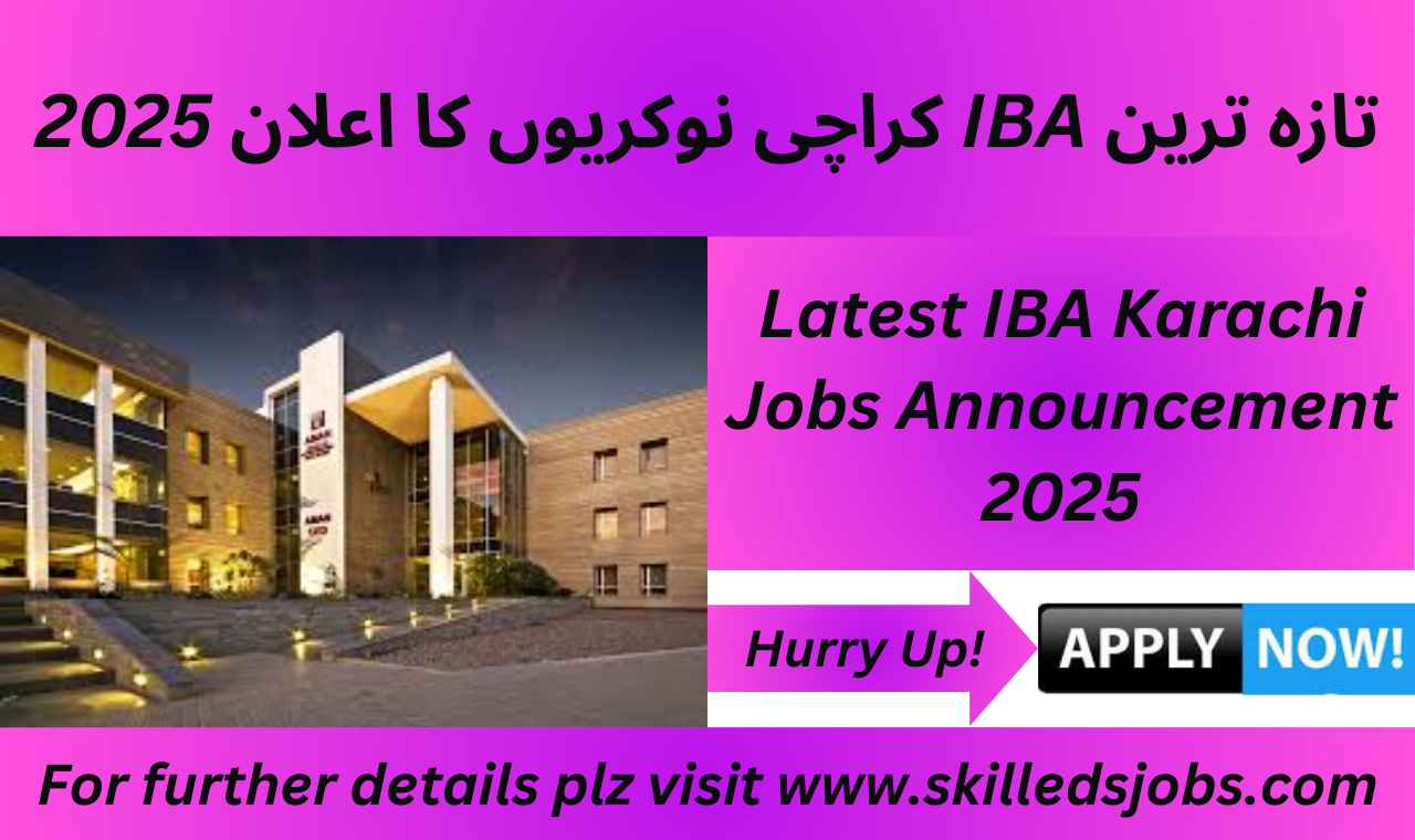 Latest IBA Karachi Jobs
