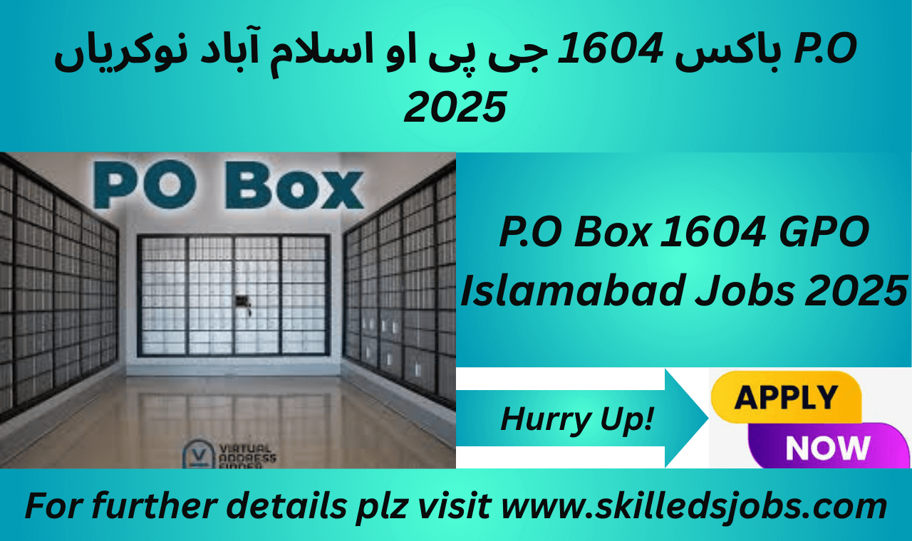 Lower Division Clerk (LDC) working in an office for P.O. Box 1604 GPO Islamabad Jobs 2025 Available