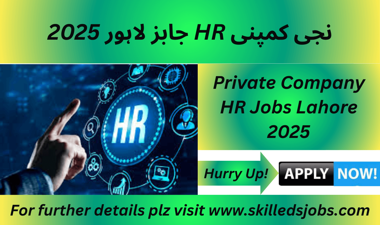 Private Company HR Jobs Lahore 2025 showing professionals working in modern business roles like virtual assistant and business development executive.