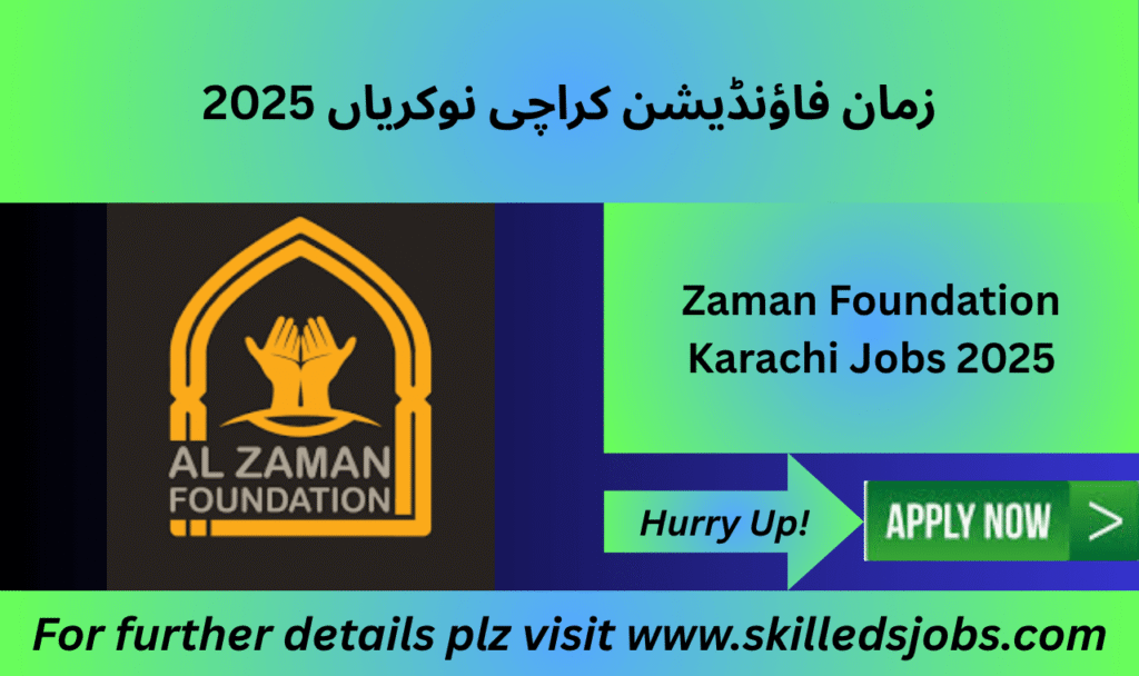 Young fellow participating in a Zaman Foundation community development event in Karachi
