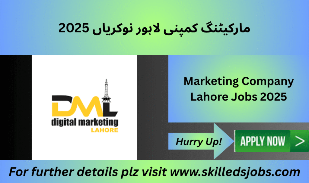 Candidates at a career fair applying for marketing jobs in Lahore.