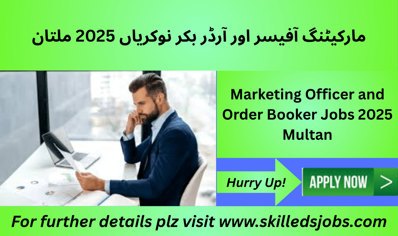 Marketing team and order booker in Multan