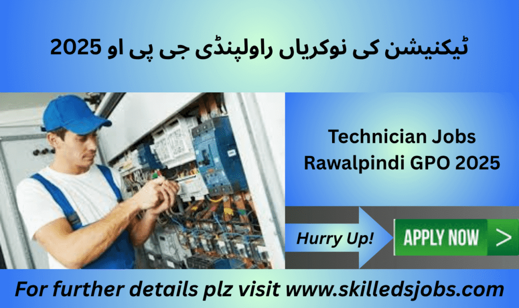 Public sector technicians working in Rawalpindi organization