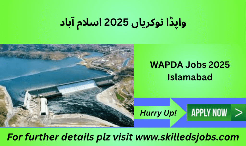 WAPDA Chairman Job 2025 Islamabad